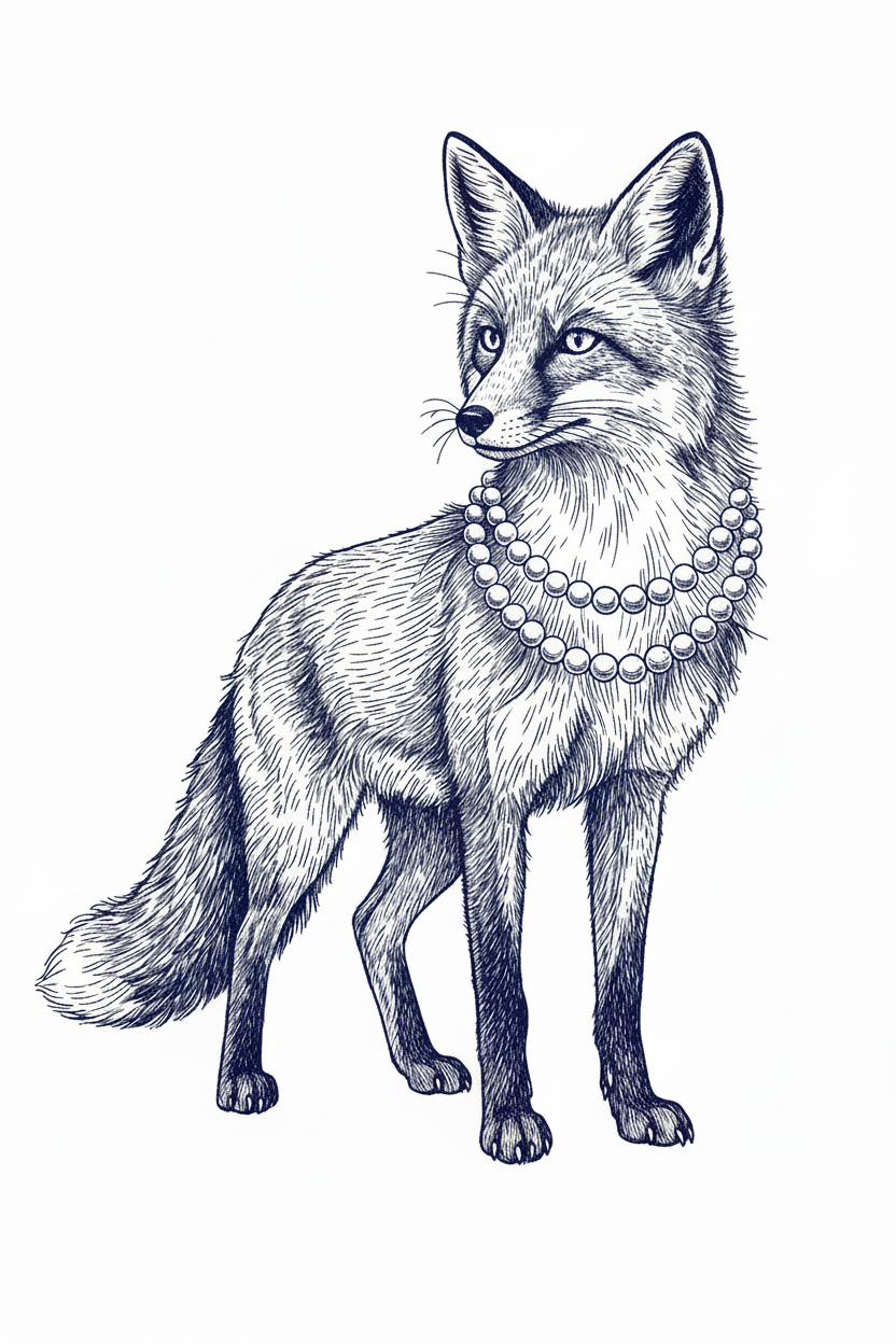 Fox illustration