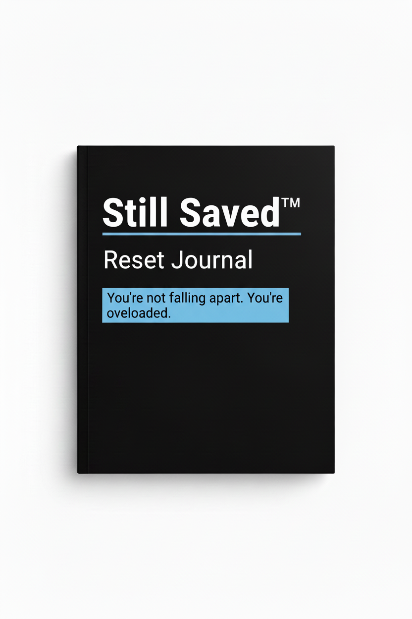 Still Saved Reset Journal digital PDF cover